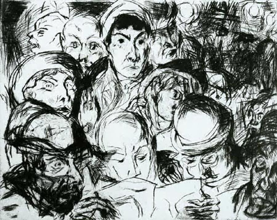 Max Beckmann painting
